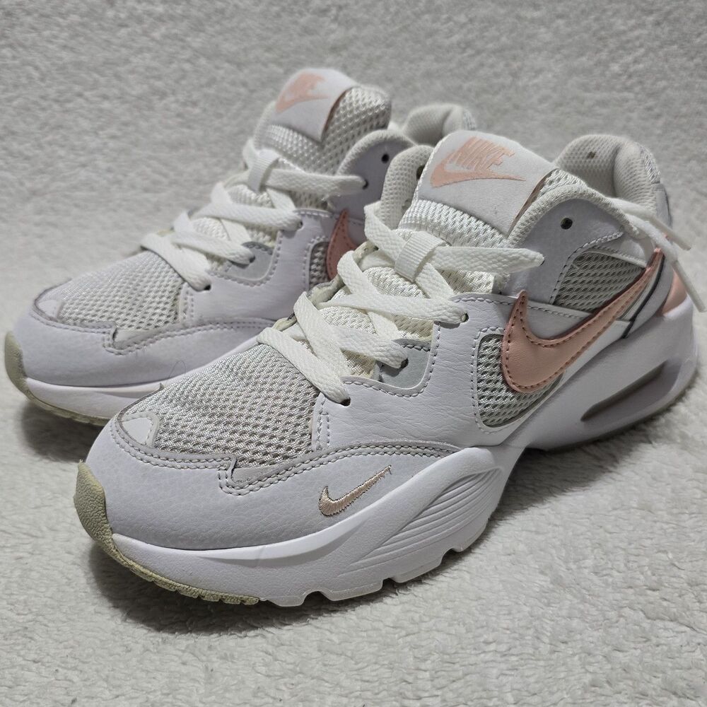 Nike Air Max Fusion Women's 7 Sneakers White Coral CJ1671-101 Athletic Shoes